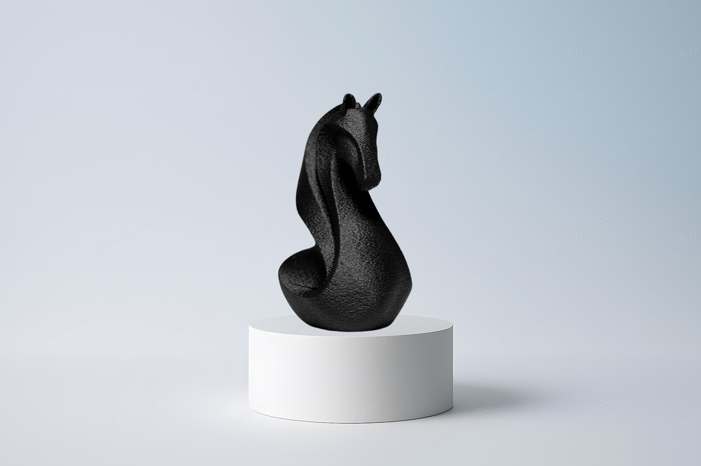 🐎 Moderne Pferde Figur #2 – 3D-gedruckte Designer Skulptur