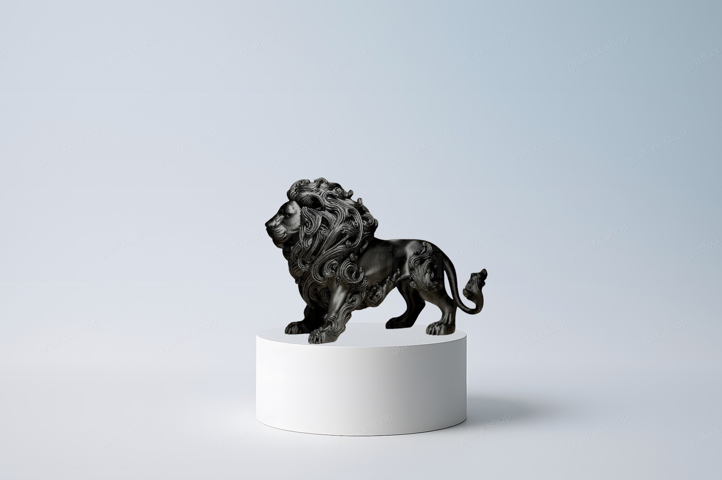 🦁 Designer Löwe – Figur