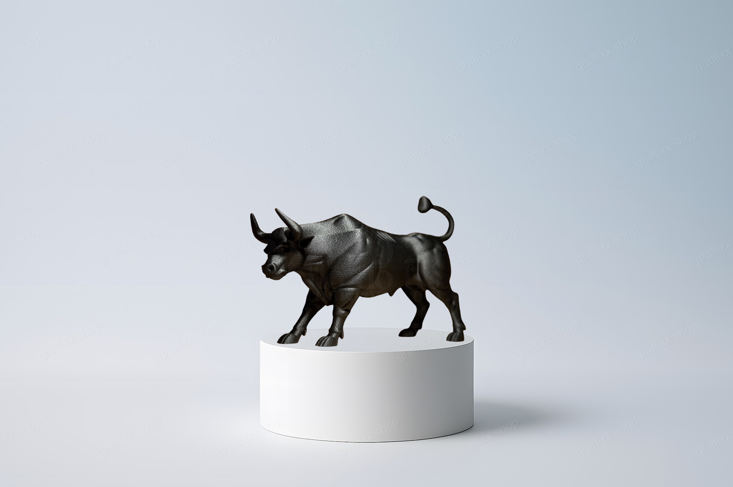 🐂 Mighty Bull – 3D-gedruckte kraftvolle Tierfigur