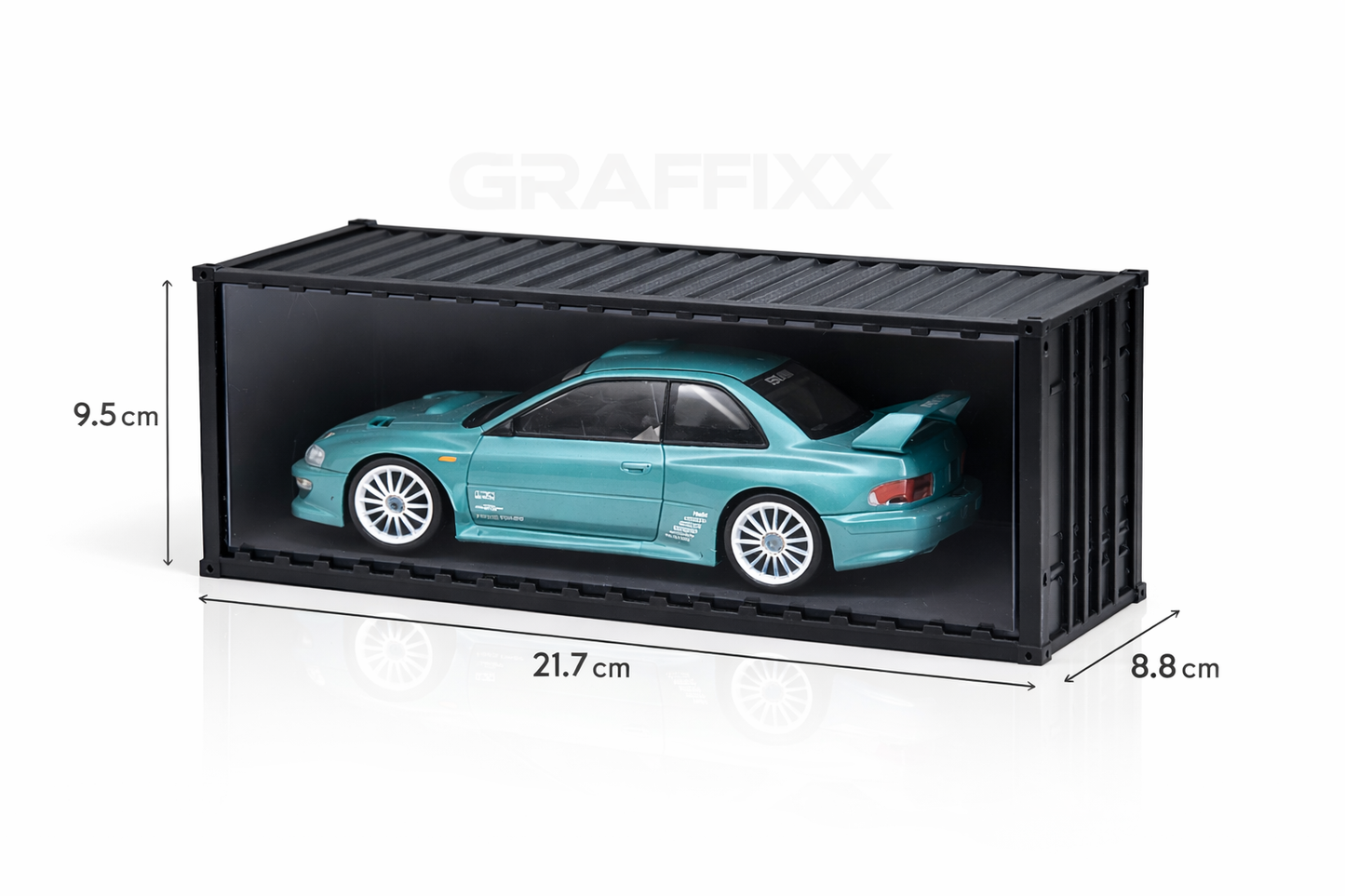Schaukasten - Hafencontainer