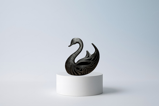 🦢 Designer Swan – Skulptur