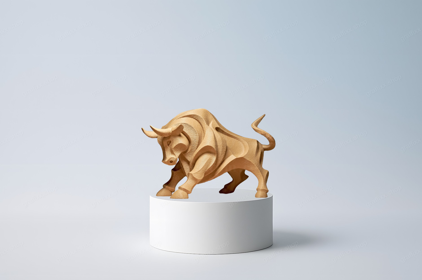 🐂 Designer Stier – Tier Skulptur