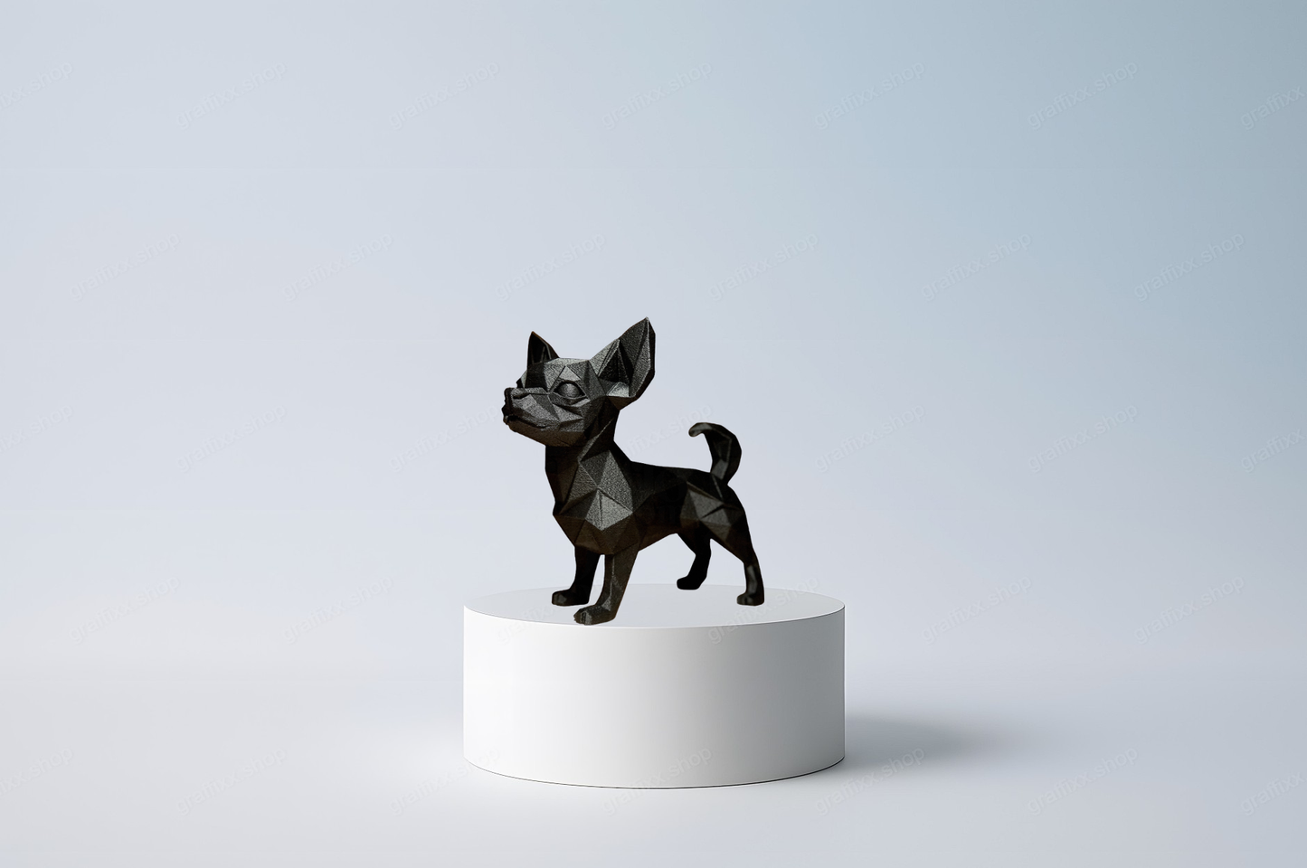 🐕 Chihuahua – Geometrische Figur