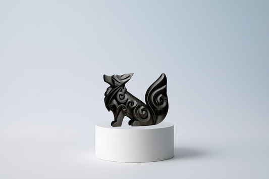 🐕 Abstrakter Hund 3 – Tier Figur