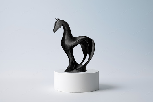🐎 Moderne Pferde Figur – 3D-gedruckte Designer Skulptur