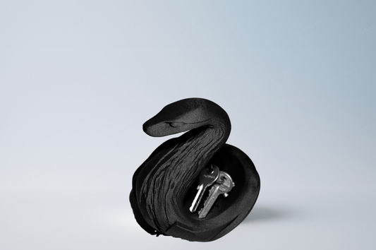 🐍 Cobra Schlüsselhalter – Designerfigur