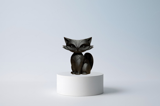 🐱 Katzenfigur 3 – Designer katze