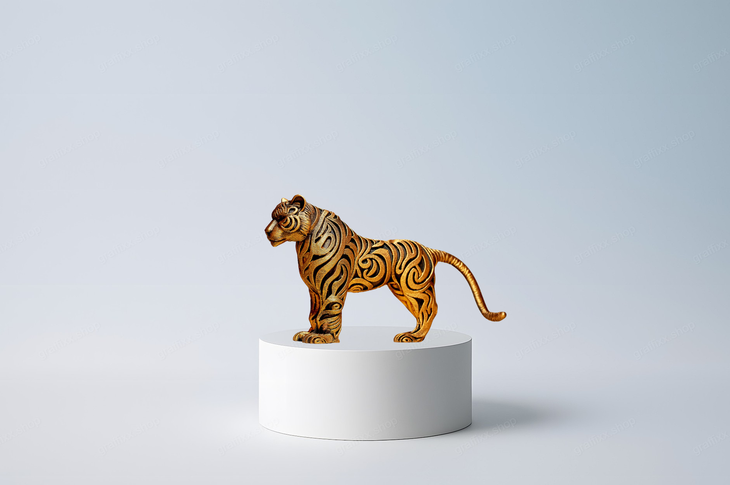 🐅 Designer Tiger – Skulptur