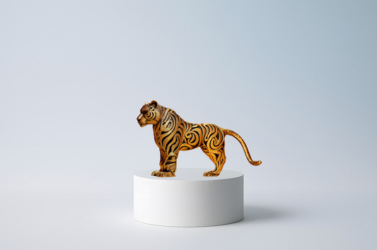 🐅 Designer Tiger – Skulptur
