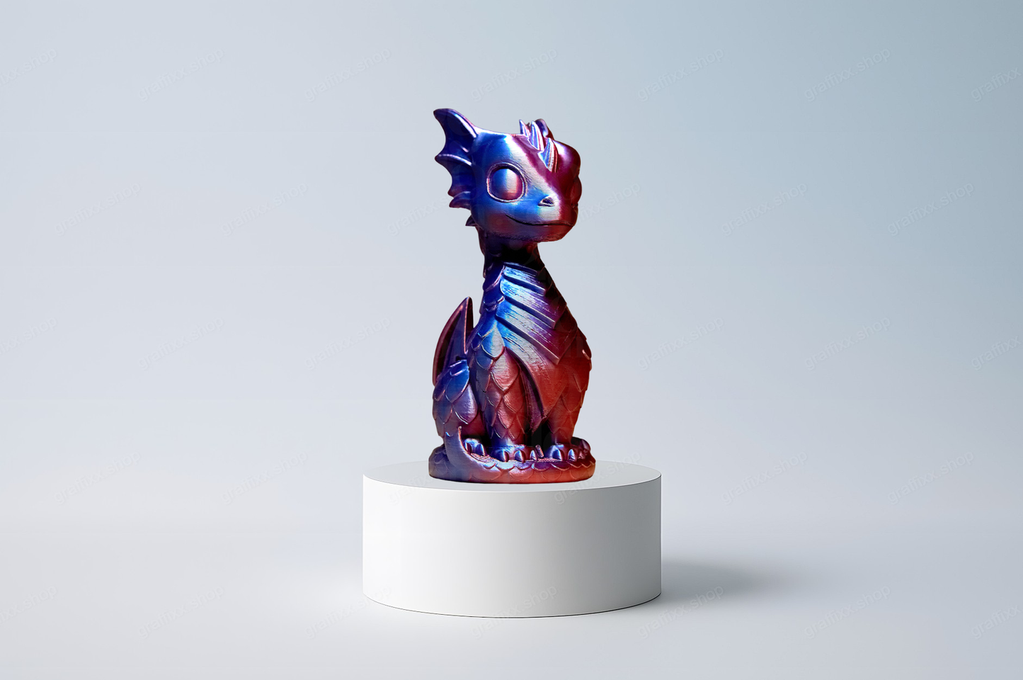 🐉 Niedliche Drachen Figur – Fantasy Deko Skulptur