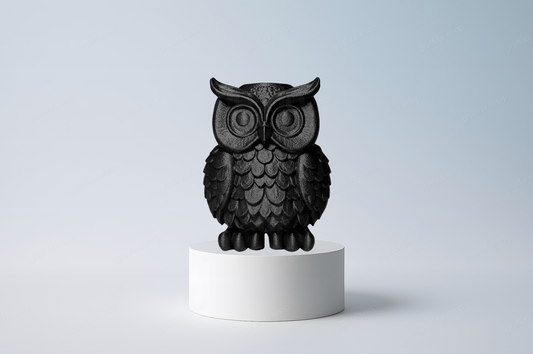 🦉 Designer Eule – Dekor Figur