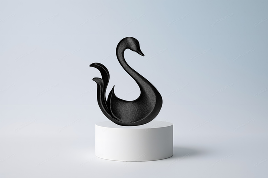🦢 Schwan – 3D-gedruckte Designer Tierfigur