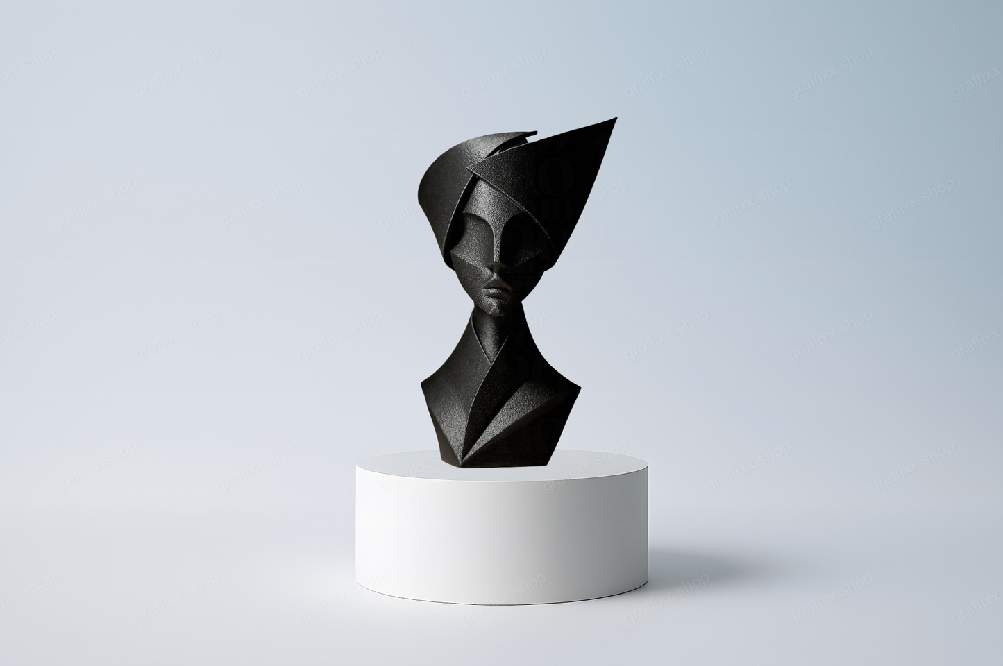 🖤 Minimalistische Frauen-Skulptur – Designer Figur