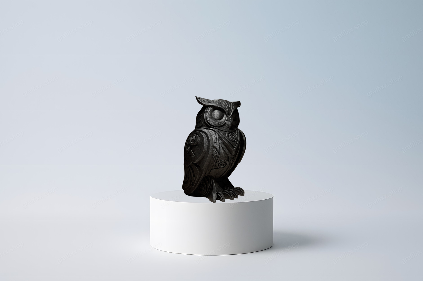 🦉 Designer Eule – Skulptur