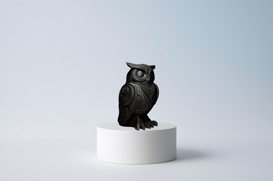 🦉 Designer Eule – Skulptur