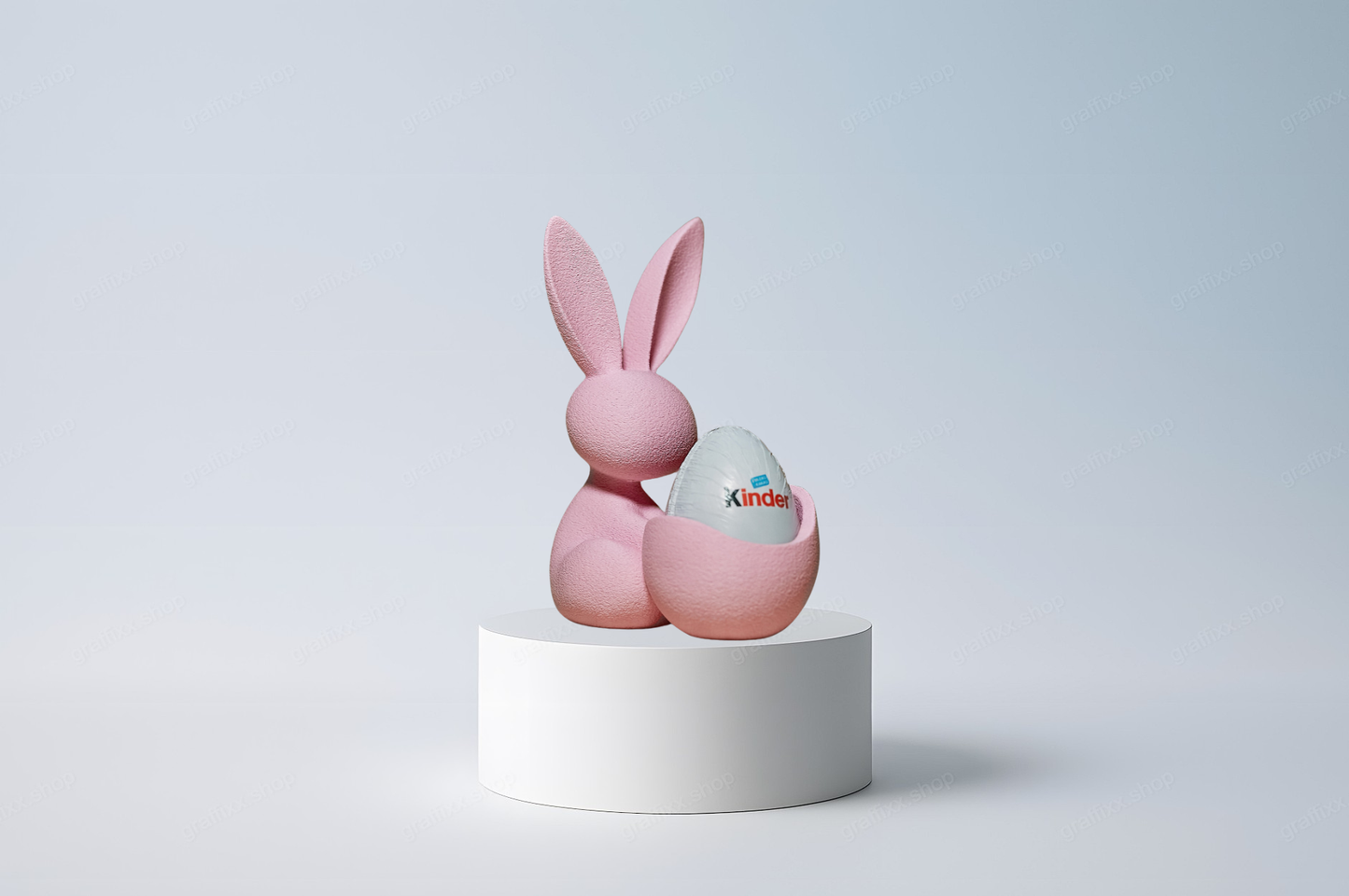 🐰🥚 Ostereierhalter Hase – 3D-gedruckte Oster Dekofigur
