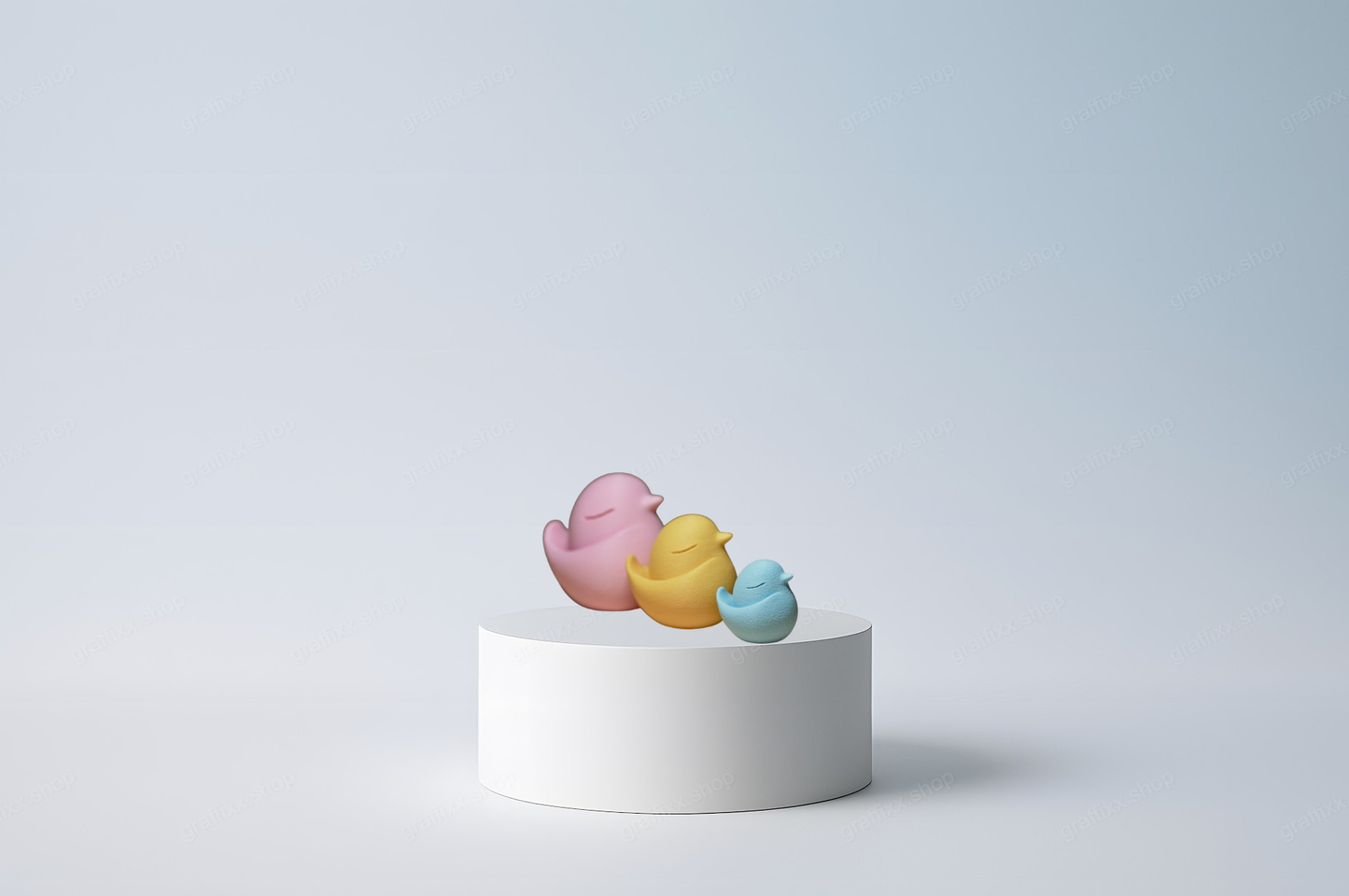 🐰🌸 Niedliche Osterküken #1 – Frühlings Dekofigur