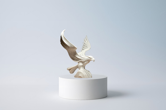 🦅 Elegante Adler-Skulptur