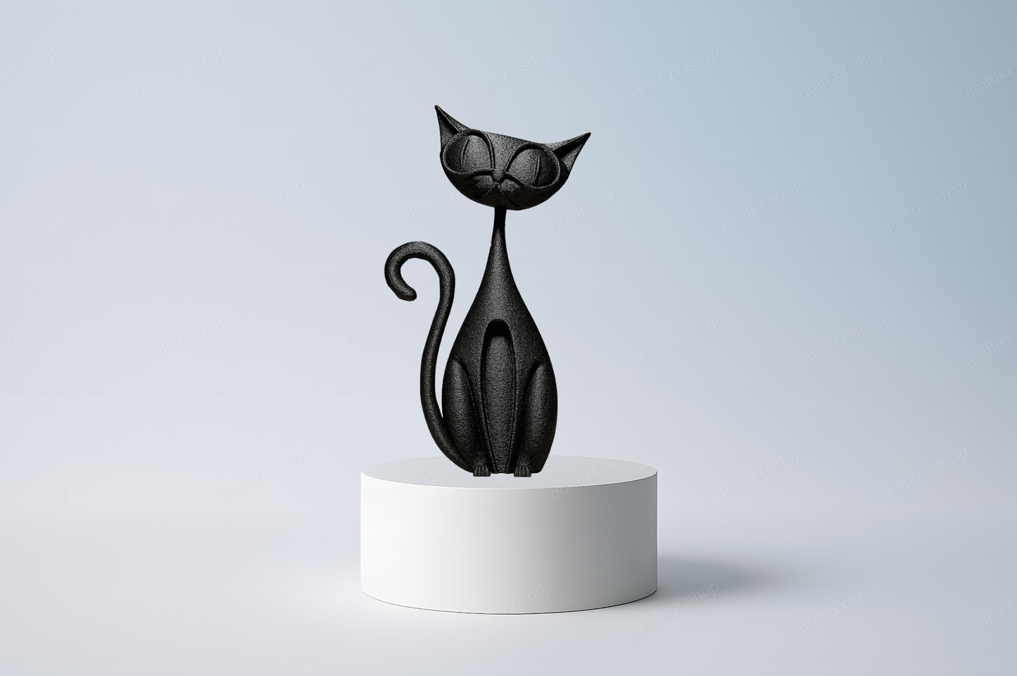 😺 Lustige Katzenfigur – Deko mit Humor