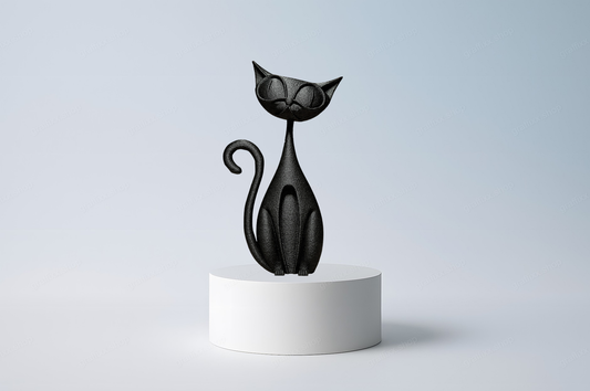 😺 Lustige Katzenfigur – Deko mit Humor